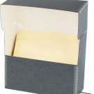 Document Storage Box12 Letter Sized File Folders, File Organizer for Letter-Size