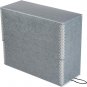 Document Storage Box12 Letter Sized File Folders, File Organizer for Letter-Size