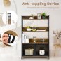 3-Tier Baker'S Rack with Storage Cabinet