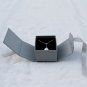 Jewelry Boxes Paper Gray White Color Ribbon Bowknot for Gift Present Ring Earrin