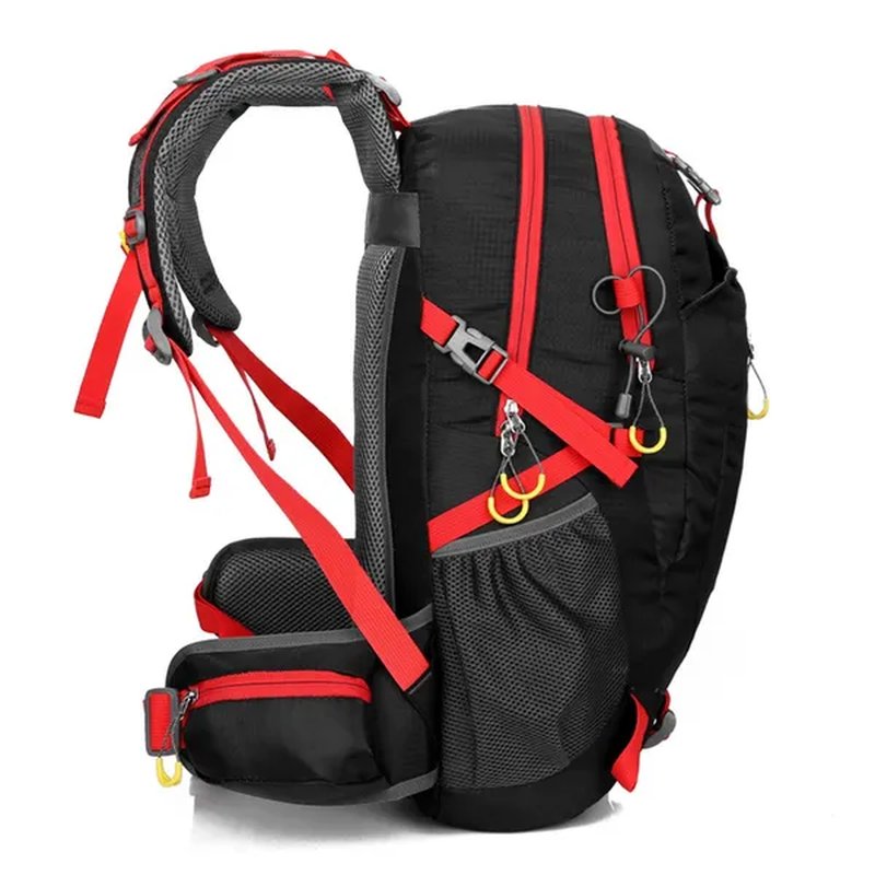 Backpack 40L Water Resistant Travel Backpack Camp Hike Laptop Daypack Trekking C