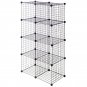 Storage Cubes Large Capacity 8 Cube Grid Wire Large Capacity