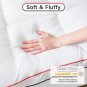 Full Mattress Topper,1800Tc Cooling Mattress Pad Cover for Deep Sleep, Extra Thi