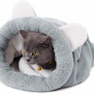 Cat Sleeping Bag Self-Warming Kitty Sack 20 Inches X 22 Inches- Grey