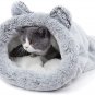 Cat Sleeping Bag Self-Warming Kitty Sack 20 Inches X 22 Inches- Grey