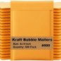 500 #000 4X8 Kraft Bubble Mailers Padded Envelopes (4 X 8) - Total 500 Envelopes