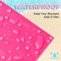 Hot Colorful Poly Mailers - 200 Pack - 6x9 Inch Size - Sturdy Mailing Envelopes