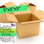 Shipping Boxes Small 5 X 5 X 5 Inches Size Cardboard Boxes, 25 Pack Packing USA