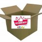 7X6X2 Small Shipping Box Mailers, Black Corrugated Cardboard Packaging Storage