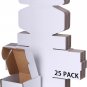 Small Shipping Boxes,White Corrugated Cardboard Mailer Boxes for Small Business