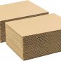 Brown (1/8" Thick)" Corrugated Cardboard Sheets Pack Flat Cardboard Layer Pads