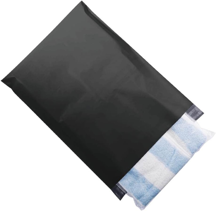 Eco-Friendly Biodegradable Poly Mailers, 150 PCS, Blue/Navy