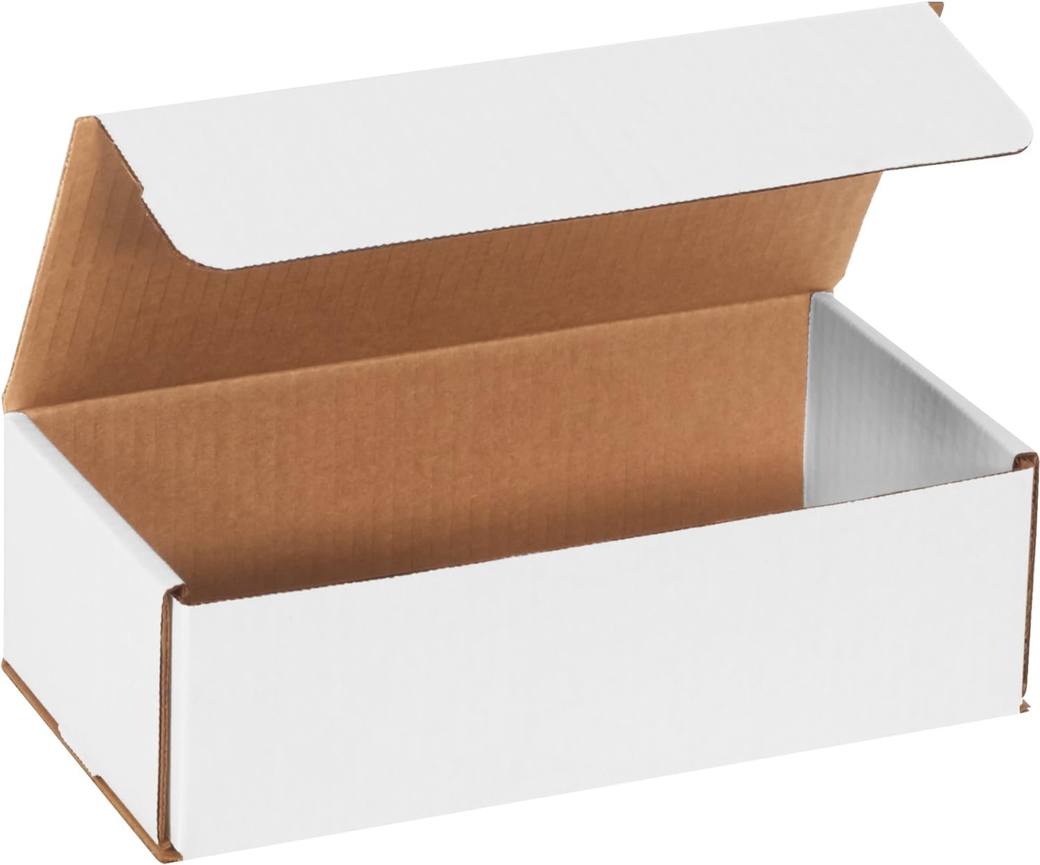 Shipping Boxes Small 8"L X 5"W X 3"H, 50-Pack | Corrugated Cardboard Box for Pac