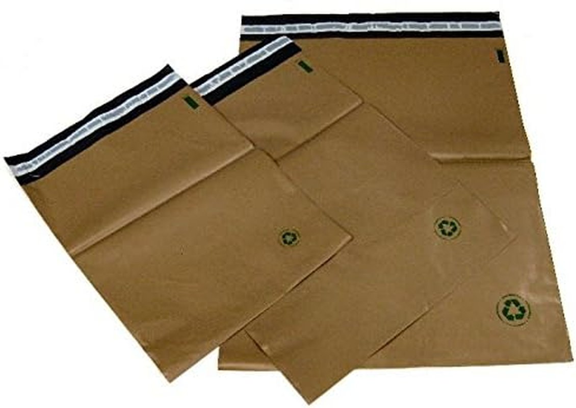 Size #0 (6" X 9") Biodegradable Self-Seal Poly Mailing Bags 25,100,500,1000 Pac