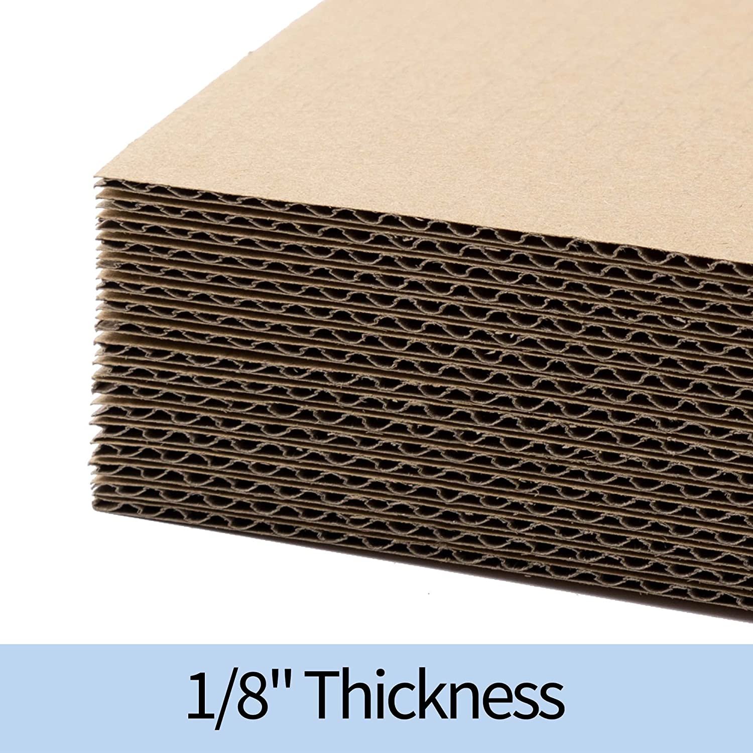 All Sizes Pads Corrugated Cardboard Sheets, Flat Packaging Pads