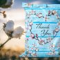 Colorful Cotton Thank You Poly Mailers 10X13", Beautiful Designer Print Self Sea