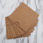 CD Envelopes Kraft Paper Sleeves /Recycled Rigid Kraft Paper 3 CD Sleeves /Kraft