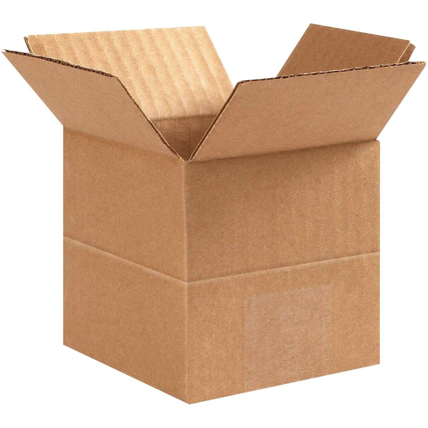 Corrugated Boxes Multi Size 25-6" x 4" x (2, 4") Multi-Depth Corrugated Shipping