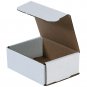 Corrugated Mailers 4" X 3" X 1" White 50/Bundle Shipping Mailers Boxes