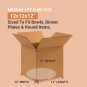 Small Shipping Boxes 25-Pack Corrugated Cardboard Box Packing, Moving, Storage
