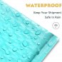 #5 10.5" X 16" Teal Poly Bubble Mailers Padded Shipping Envelopes