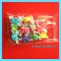 100 Clear Resealable Bakery Cookie Candy Poly Cellophane Cello Bag 2X2, 2X3, 2.7