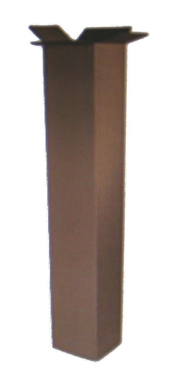 25 6 X 6 X 32" Tall Corrugated Boxes