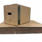 10 - Pack Small Cardboard Moving Boxes 16X10X10 32 ECT with Handles Pack & Ship