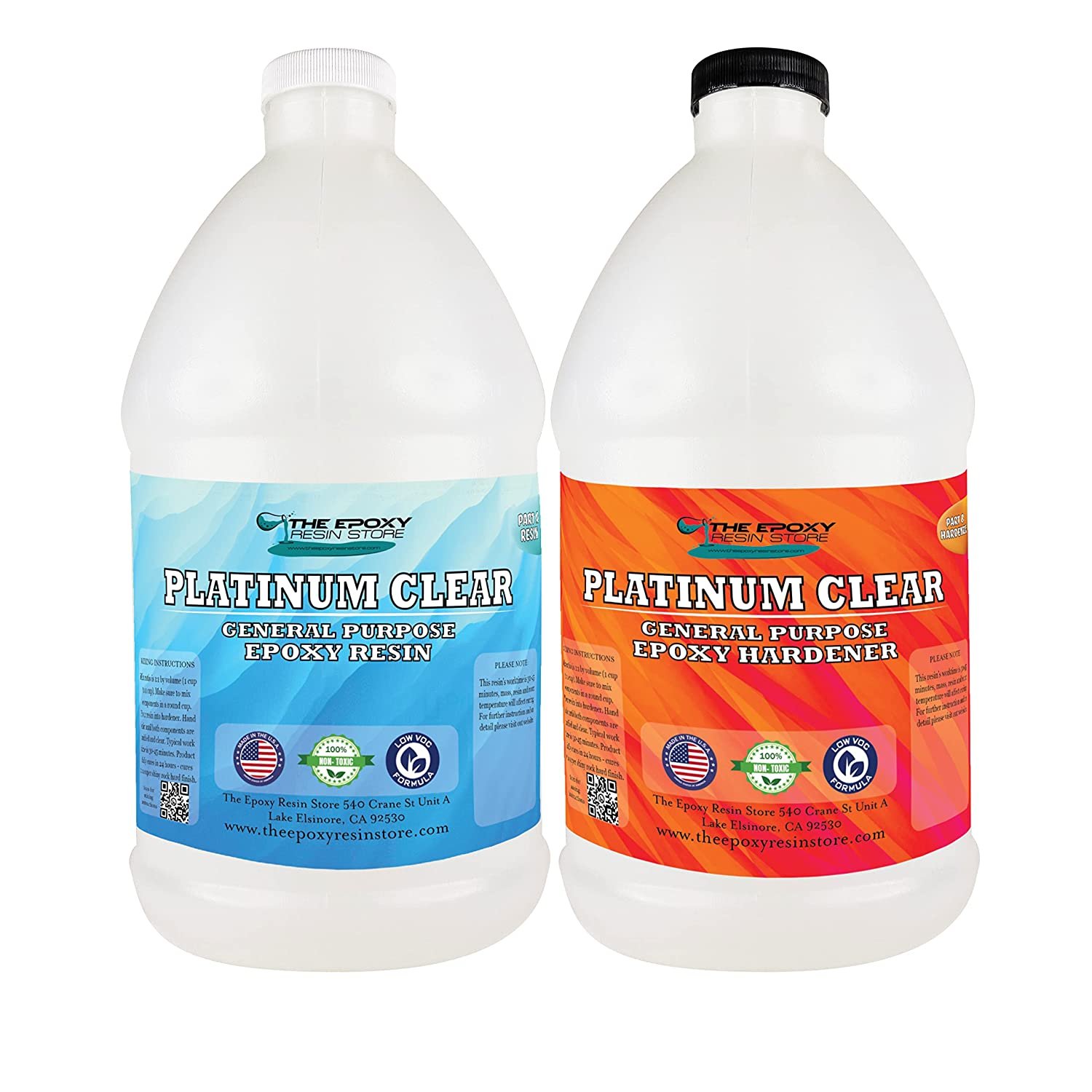 The Epoxy Resin Store - Clear Epoxy Resin, Easy Mixing (1-1), Tabletops, Coaster