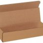 50 10" X 3" X 2" Kraft Corrugated Mailers Die Cut Tuck Flap Boxes
