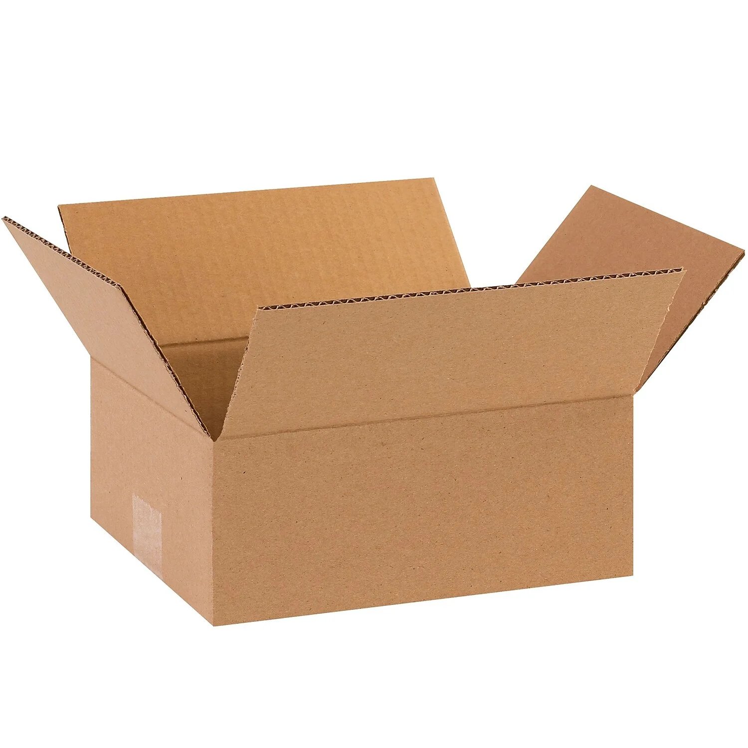 6" X 6" X 2" Flat Corrugated Boxes Kraft 25/Bundle Shipping Mailers Boxes