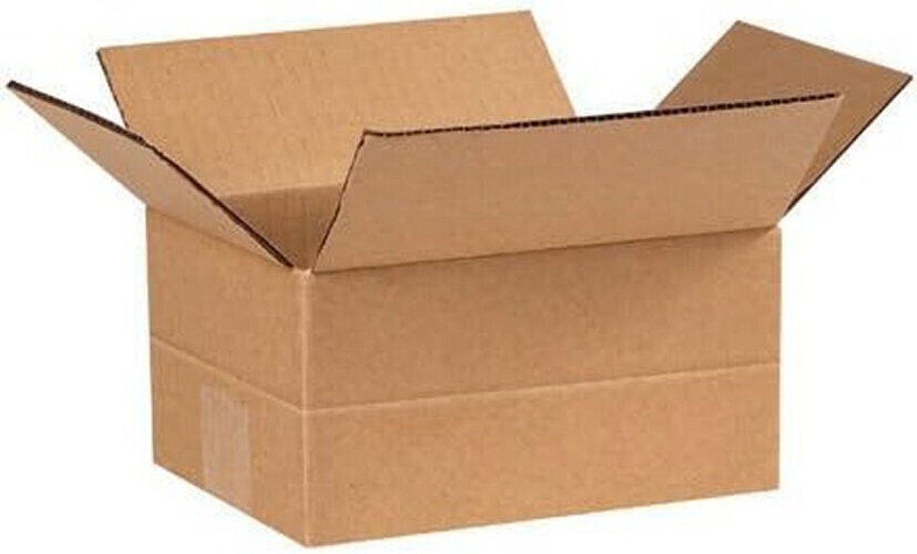 25 8" X 6" X 4" Multi-Depth Corrugated Boxes