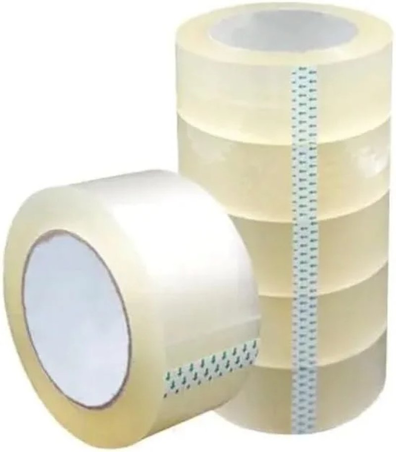 24 Rolls Shipping Packaging Box Packing Sealing Tape 1.6 Mil 2" X 55 Yard 165FT
