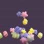 Funpak Rainbow Stars Biodegradable Packing Peanuts 1.5 Cu Ft Bag