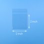 100 2X2 Inch Clear Cello Bag Self Sealable Bag Cellophane Packaging Pack & Ship