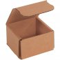 eco-friendly 3" x 3" x 3" Kraft Corrugated Mailers! Perfect for all your shippin