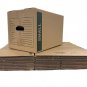 25 - Pack Small Cardboard Moving Boxes 16X10X10 32 ECT with Handles Pack & Ship
