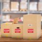 Fragile Warning Decal 500Pcs/Roll Fragile Label Sticker Red White Handle with Ca