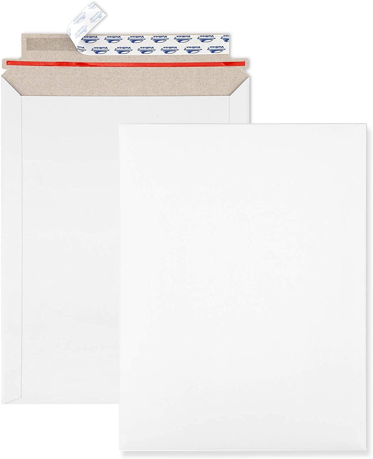 Pack & Ship Self Seal Photo Document Mailers 25 Pack Stay Flat White Envelope