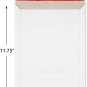 Pack & Ship Self Seal Photo Document Mailers 25 Pack Stay Flat White Envelope