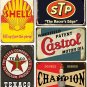 Vintage Metal Tin Signs Retro Garage Signs for Men Wall Decorations Old Car Shop