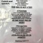100 6" X 12" 1.5 Mil Self-Seal Suffocation Warning Bags. Made in the U.S.A.