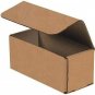 Boxes Mailers Die Cut Tuck Flap Boxes 50 7" X 2" X 2" Kraft Corrugated Mailers D