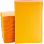 Kraft Paper Bubble Mailers, 25 PCS, 13X18 Inches, Peel and Seal, Wholesale Price