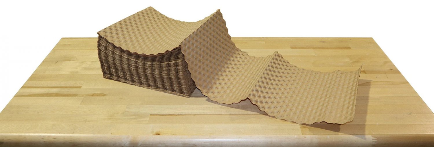 Bubble Paper -- Natural Paper Cushioning Wrap & Void Fill Protective Packaging -