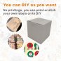 5X5X5 Inches Shipping Boxes (25 Pack), Small Corrugated Cardboard Mailers, Oyste