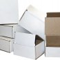 25 4X4X3 White Cardboard Paper Boxes Mailing Packing Shipping Box Corrugated Car
