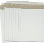 10 Pack 6X8" Stay Flat Mailers, Quality White Rigid Mailers, 5X7 Photo Stay Flat