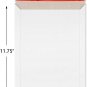 Photo Mailers Document Env 9X11.5 Self Seal 25 Pack Stay Flat White Cardboard