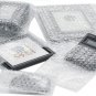 Pack 100 Self-Seal Clear Bubble Out Pouches Bags for Wrap Cushioning, 4" x 7.5"